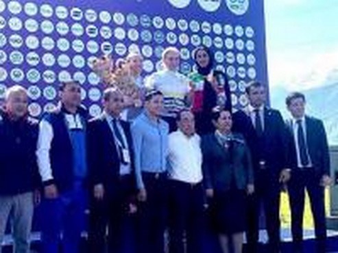 رکابزن چهارمحال و بختیاری نخستین بانوی ایرانی مدال آور مسابقات قهرمانی آسیا