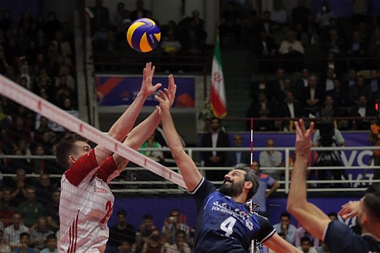 قدرت نمایی والیبال ایران اینبار مقابل لهستان (گزارش تصویری)
