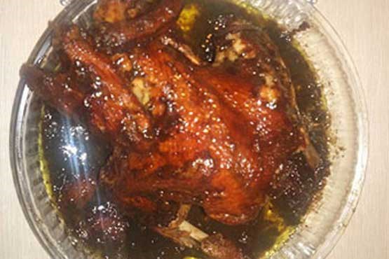 طرز تهیه مرغ شکم پر خوشمزه