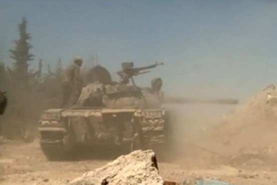 یورش تروریست ها به مواضع ارتش سوریه در شرق خان شیخون