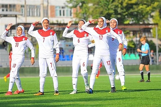 تورنمنت کافا ؛ پیروزی دختران زیر 15 سال ایران مقابل قرقیزستان