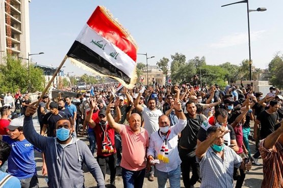 فیلم | نقش سفارت آمریکا در شکل گیری اعتراضات عراق