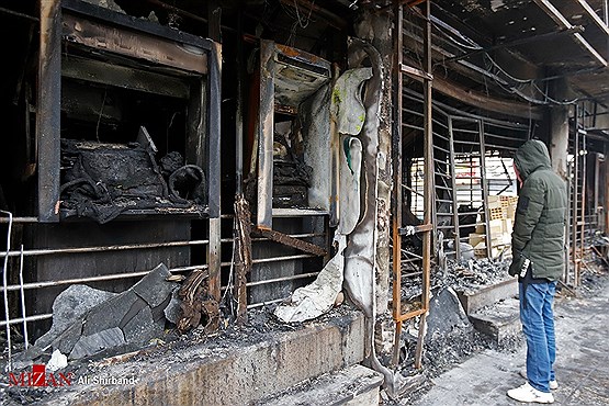 آتش زدن اموال عمومی در شهریار و استان البرز توسط اوباش (گزارش تصویری)