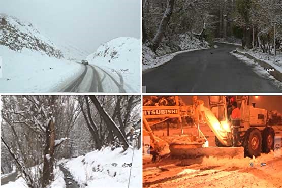 باد و برف و باران در اکثر مناطق کشور