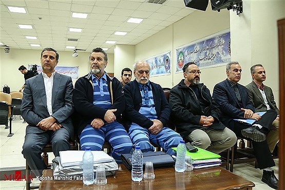 دهمین جلسه رسیدگی به اتهامات علی دیواندری و سایر متهمان (گزارش تصویری)