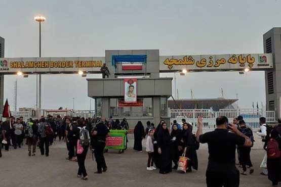 گذرگاه شلمچه باز شد / عراقی‌ها می‌توانند به ایران سفر کنند
