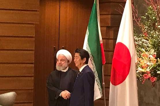 استقبال رسمی نخست وزیر ژاپن از رئیس جمهور