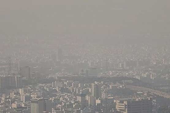 هوای تهران لب مرز آلودگی