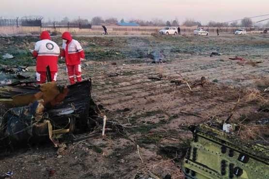 انتقال اجساد حادثه سقوط‌ هواپیمای اوکراینی به پزشکی قانونی