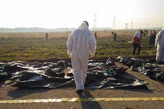 اخذ نمونه DNA از خانواده 142 قربانی سقوط هواپیمای اوکراینی