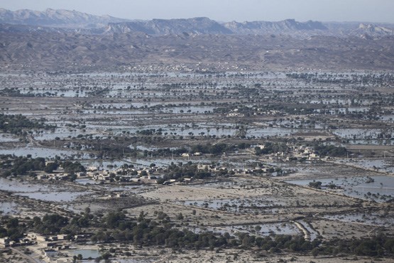 آب فروکش کرد، روستاهای سیستان و بلوچستان تبدیل به باتلاق شد!
