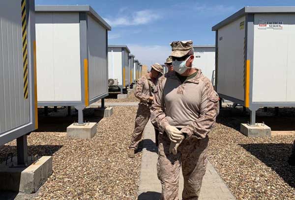 ائتلاف آمریکایی پایگاه «الحبانیه» را به ارتش عراق واگذار کرد (+تصاویر) ائتلاف آمریکایی پایگاه «الحبانیه» را به ارتش عراق واگذار کرد (+تصاویر)