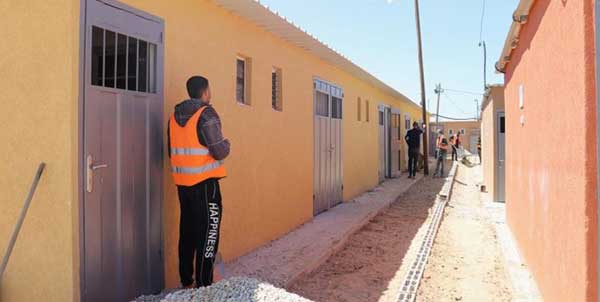 ساخت ۲ هفته‌ای یک هزار واحد ویژه قرنطینه مبتلایان کرونا در غزه (+عکس)