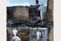 2 کشته در پی آتش سوزی در سنقر و کلیایی