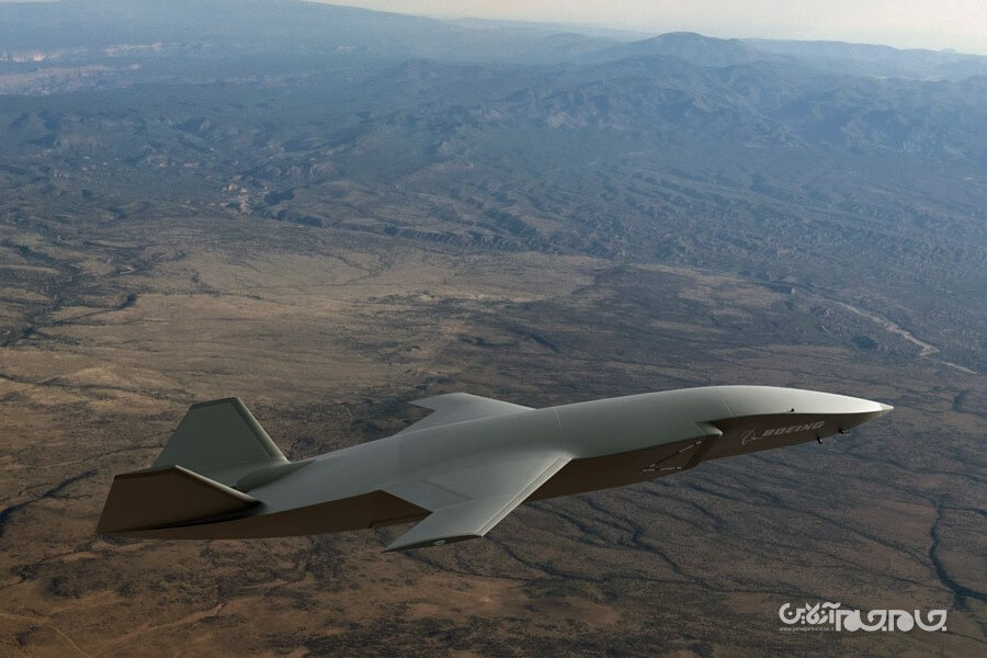 آزمایش موفق پهپاد جنگی بوئینگ روی باند فرودگاه+عکس