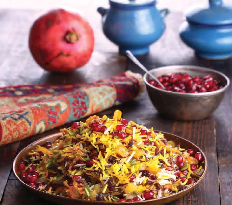 طرز تهیه انار پلو با طعمی عالی