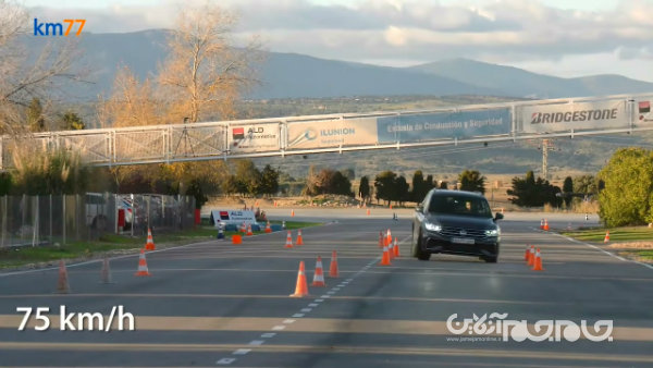 نمایشی عجیب از فولکس واگن تیگوان در تست گوزن؛ متزلزل اما موفق+عکس