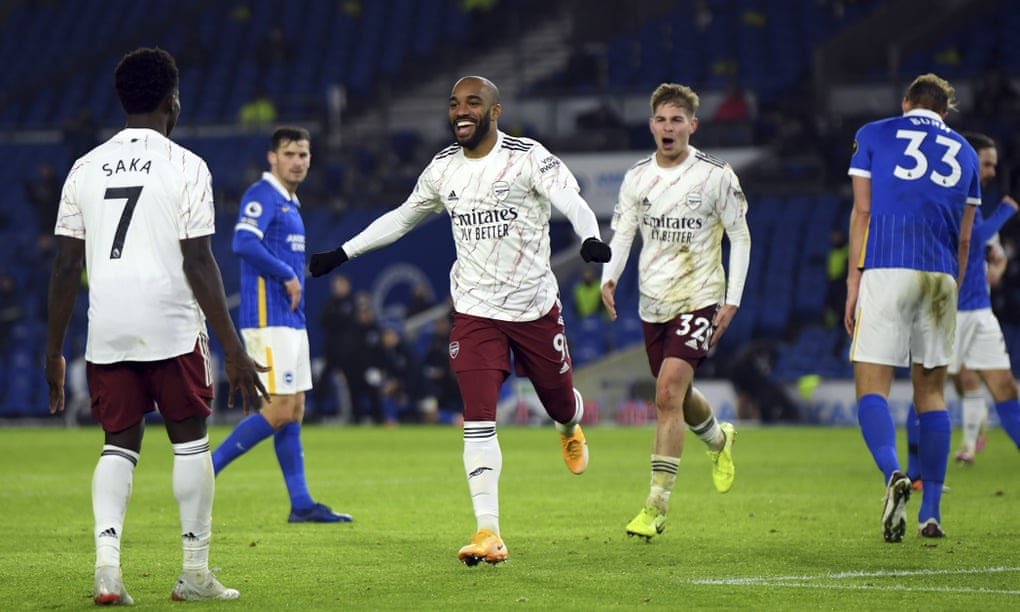 باخت خانگی برایتون برابر آرسنال در حضور جهانبخش باخت خانگی برایتون برابر آرسنال در حضور جهانبخش