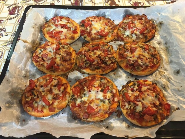 طرز تهیه پیتزا لقمه ای