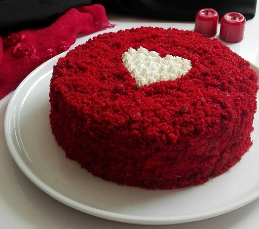 طرز تهیه کیک مخملی