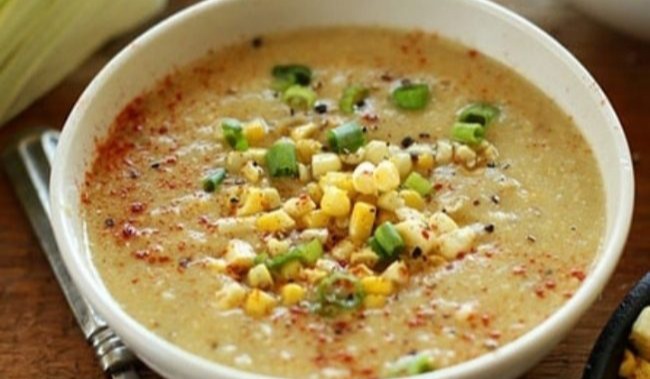 طرز تهیه سوپ ذرت