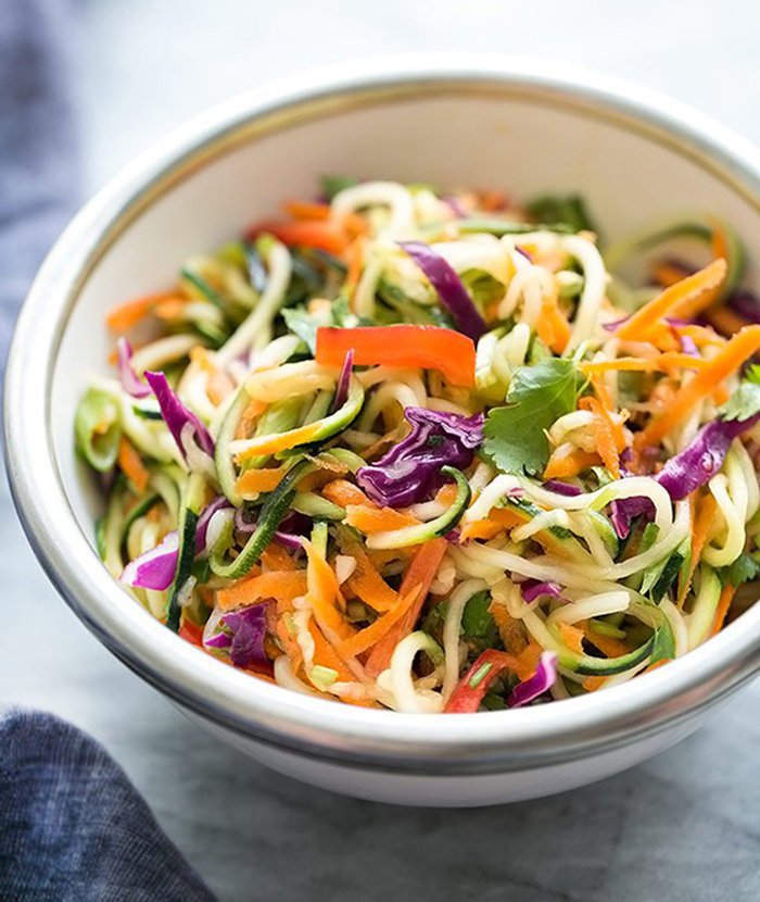 طرز تهیه سالادسبزیجات و ورمیشل طرز تهیه سالادسبزیجات و ورمیشل