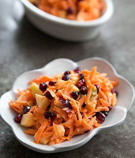 طرز تهیه سالادهویج وسیب