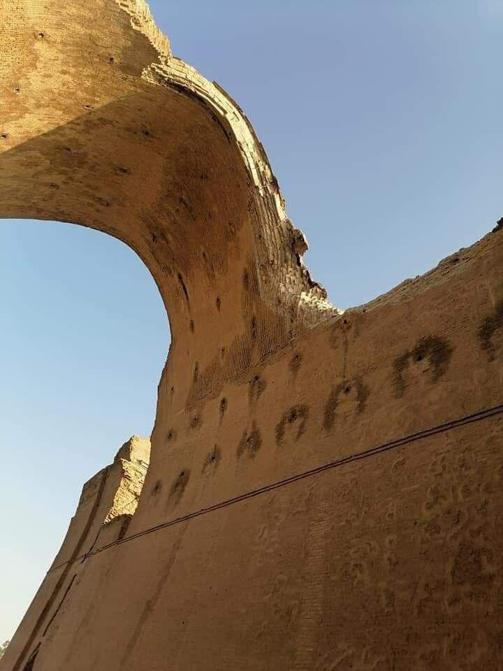 بخشی از طاق کسری فرو ریخت