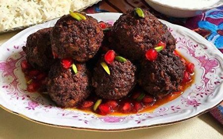 طرز تهیه کوفته انارو گردو