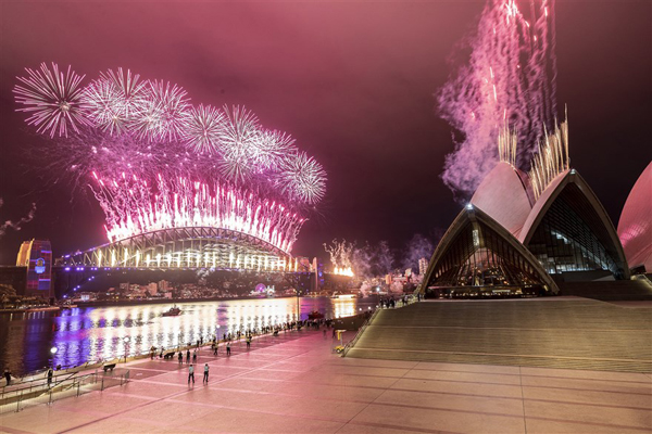 استقبال از  2021 در سراسر جهان (تصاویر)