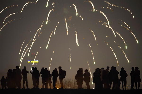 استقبال از  2021 در سراسر جهان (تصاویر)