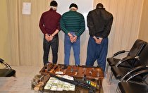 دستگیری سارقان زورگیر مسلح در مرند