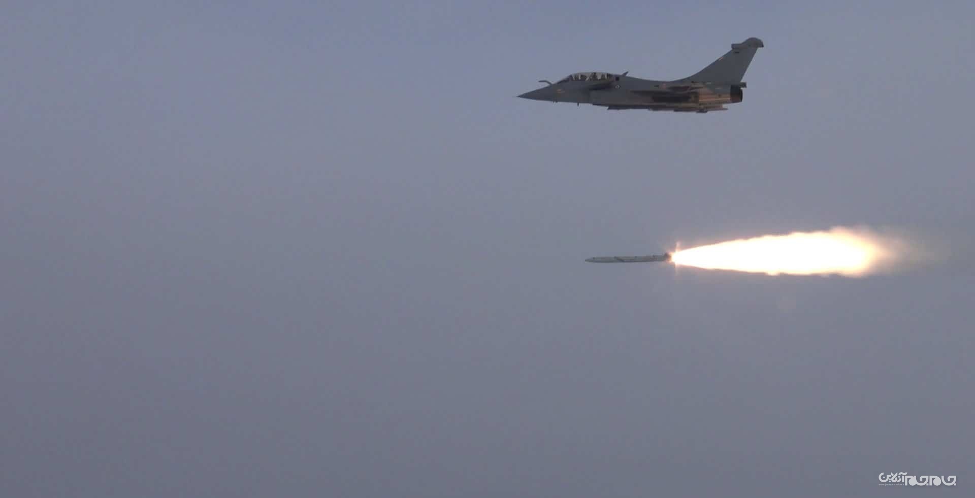 آزمایش موشک کروز جدید توسط فرانسه+عکس