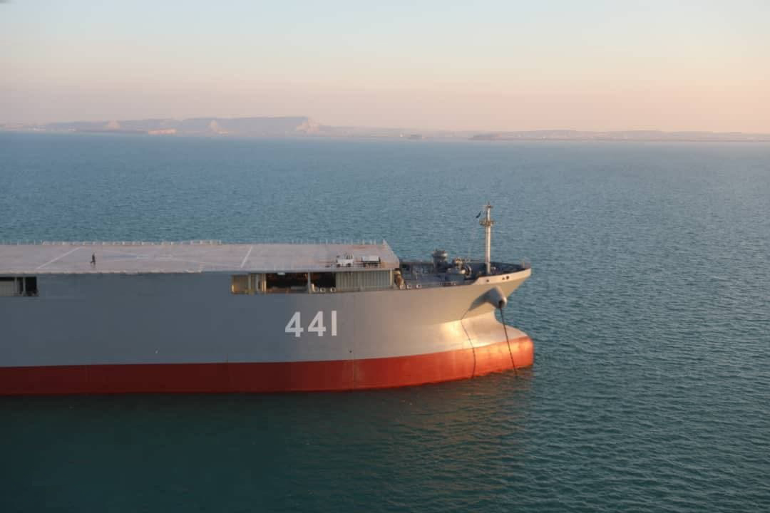 بزرگ‌ترین ناوبندر خاورمیانه به آب انداخته شد + جزئیات