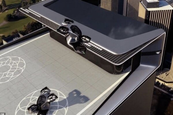 رونمایی از خودروی پرنده (+عکس) رونمایی از خودروی پرنده (+عکس)