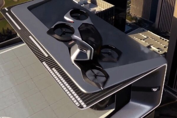 رونمایی از خودروی پرنده (+عکس) رونمایی از خودروی پرنده (+عکس)