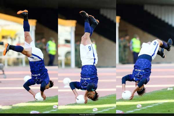 وقتی پرتاب اوت یک بازیکن تیم‌ها را عاصی می‌کند! (+عکس)