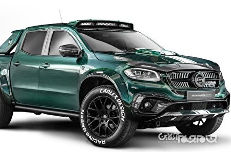 معرفی نسخه Racing Green مرسدس بنز X کلاس از سوی کارلکس دیزاین+عکس