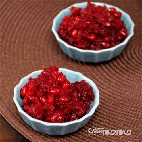 طرز تهیه ترشی انار و لبو طرز تهیه ترشی انار و لبو