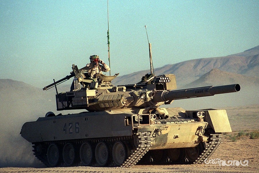 M551 شرایدن؛ تانک سبک دوزیست آمریکایی+عکس