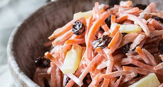 طرز تهیه سالادهویج وسیب طرز تهیه سالادهویج وسیب