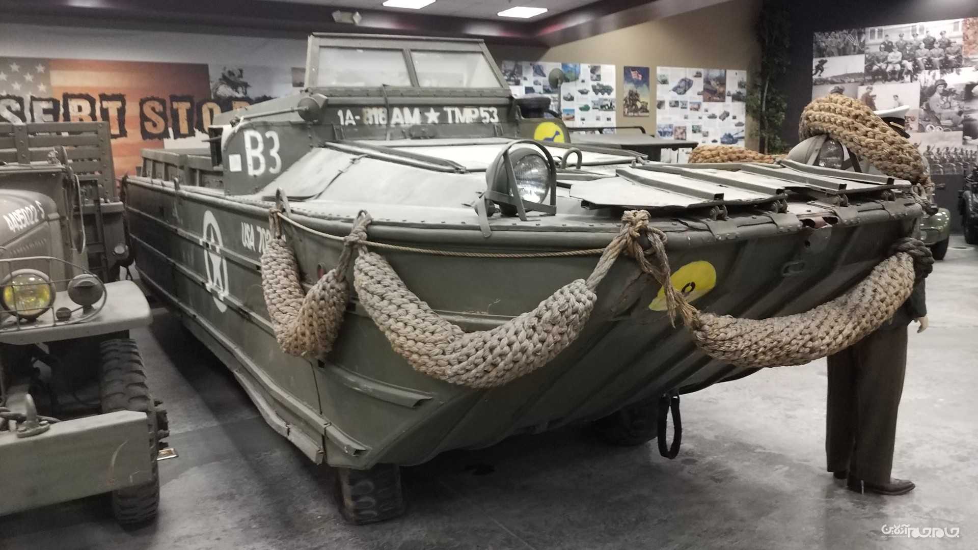 خودروی Duck، مرغابی دوزیست آمریکایی+عکس