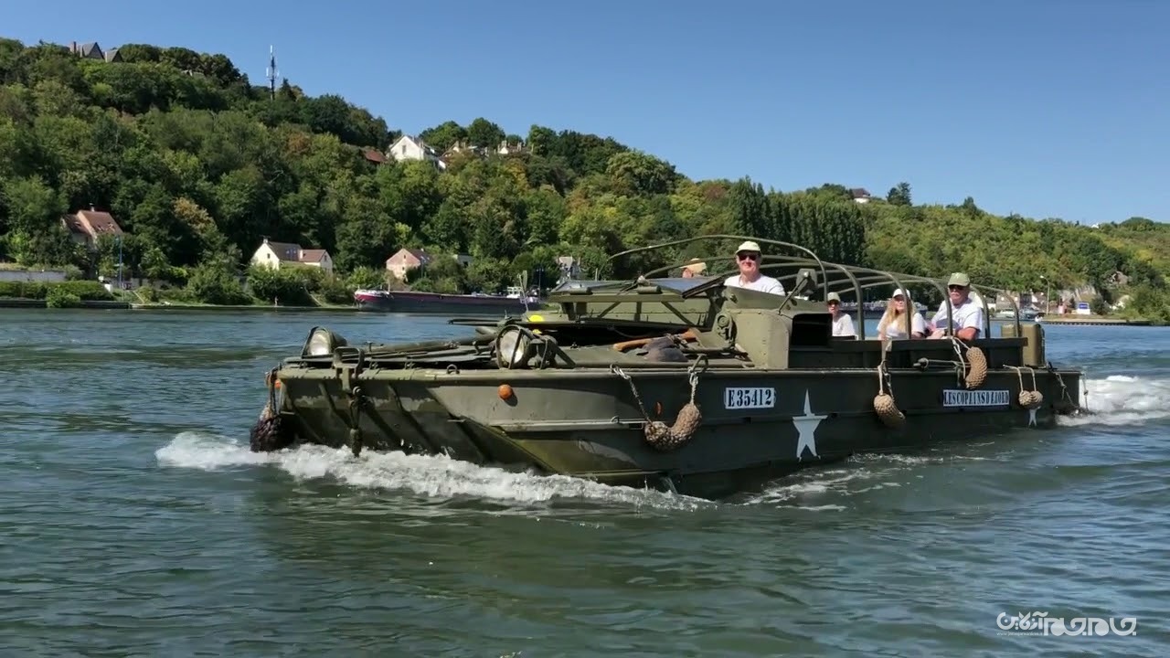 خودروی Duck، مرغابی دوزیست آمریکایی+عکس