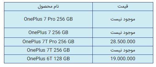 قیمت روز گوشی موبایل در ۱۲ بهمن
