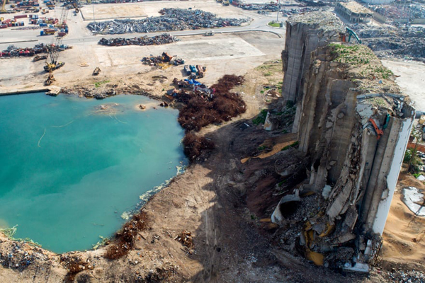 بندر بیروت؛ 6 ماه پس از انفجار مهیب (تصاویر) بندر بیروت؛ 6 ماه پس از انفجار مهیب (تصاویر)