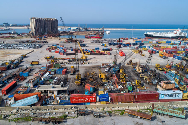 بندر بیروت؛ 6 ماه پس از انفجار مهیب (تصاویر) بندر بیروت؛ 6 ماه پس از انفجار مهیب (تصاویر)