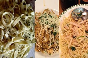 طرز تهیه اسپاگتی آگلیواولیو