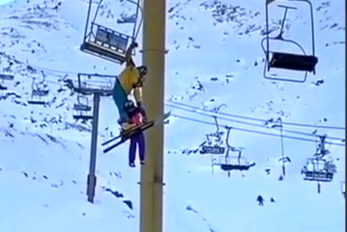 دقیقه دلهــــره میان زمیــن و آسمــان/ جزئیات سقوط پدر و دختر از تله سیژ