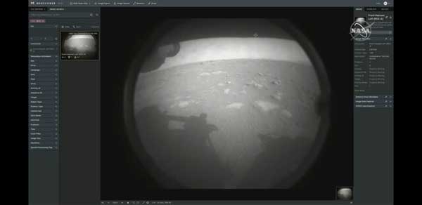 «استقامت» روی سطح مریخ نشست (+تصاویر)