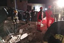 انفجار دو خانه در سرآسیاب و زیرآوار ماندن دو نفر